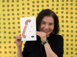 Face-o-mat portrait - Tobias Gutmann, 2017, ink on paper, Art Central, Hong Kong Tobias Gutmann - Face-o-mat / Sai Bot