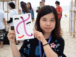 Face-o-mat portrait - Tobias Gutmann, 2018, ink on paper, XiChong, Shenzhen Tobias Gutmann - Face-o-mat / Sai Bot