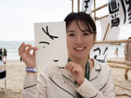 Face-o-mat portrait - Tobias Gutmann, 2018, ink on paper, XiChong, Shenzhen Tobias Gutmann - Face-o-mat / Sai Bot