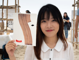 Face-o-mat portrait - Tobias Gutmann, 2018, ink on paper, XiChong, Shenzhen Tobias Gutmann - Face-o-mat / Sai Bot