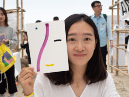 Face-o-mat portrait - Tobias Gutmann, 2018, ink on paper, XiChong, Shenzhen Tobias Gutmann - Face-o-mat / Sai Bot