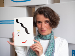 Face-o-mat portrait - Tobias Gutmann, 2019, ink on paper, Hamburg Tobias Gutmann - Face-o-mat / Sai Bot