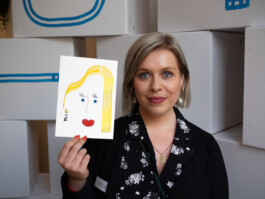 Face-o-mat portrait - Tobias Gutmann, 2019, ink on paper, Hamburg Tobias Gutmann - Face-o-mat / Sai Bot