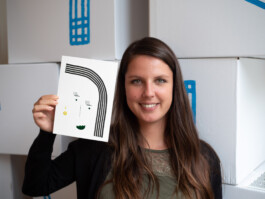 Face-o-mat portrait - Tobias Gutmann, 2019, ink on paper, Hamburg Tobias Gutmann - Face-o-mat / Sai Bot