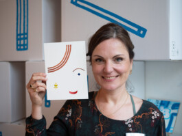 Face-o-mat portrait - Tobias Gutmann, 2019, ink on paper, Hamburg Tobias Gutmann - Face-o-mat / Sai Bot