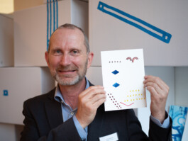 Face-o-mat portrait - Tobias Gutmann, 2019, ink on paper, Hamburg Tobias Gutmann - Face-o-mat / Sai Bot