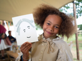 Face-o-mat portrait - Tobias Gutmann, 2019, ink on paper, Normandie, France Tobias Gutmann - Face-o-mat / Sai Bot