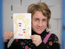 Face-o-mat portrait - Tobias Gutmann, 2017, ink on paper, Centre Pompidou, Paris, Tobias Gutmann - Face-o-mat / Sai Bot