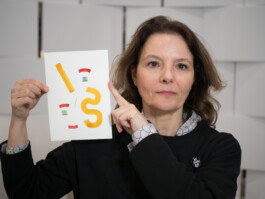 Face-o-mat portrait - Tobias Gutmann, 2017, ink on paper, Centre Pompidou, Paris, Tobias Gutmann - Face-o-mat / Sai Bot