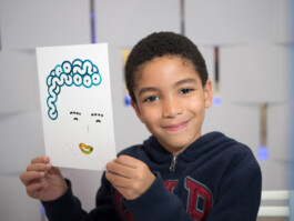 Face-o-mat portrait - Tobias Gutmann, 2017, ink on paper, Centre Pompidou, Paris, Tobias Gutmann - Face-o-mat / Sai Bot