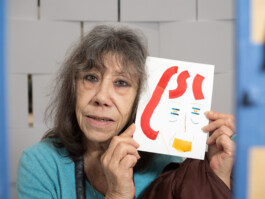 Face-o-mat portrait - Tobias Gutmann, 2017, ink on paper, Centre Pompidou, Paris, Tobias Gutmann - Face-o-mat / Sai Bot