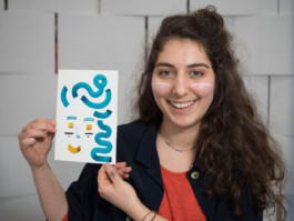 Face-o-mat portrait - Tobias Gutmann, 2017, ink on paper, Centre Pompidou, Paris, Tobias Gutmann - Face-o-mat / Sai Bot