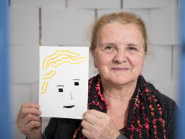 Face-o-mat portrait - Tobias Gutmann, 2017, ink on paper, Centre Pompidou, Paris, Tobias Gutmann - Face-o-mat / Sai Bot