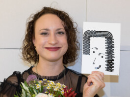 Face-o-mat portrait - Tobias Gutmann, 2017, ink on paper, Zurich Tobias Gutmann - Face-o-mat / Sai Bot