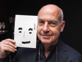 Face-o-mat portrait - Tobias Gutmann, 2017, ink on paper, Munich Tobias Gutmann - Face-o-mat / Sai Bot