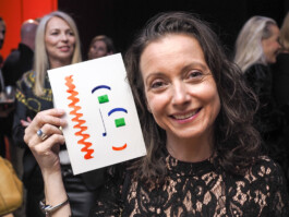 Face-o-mat portrait - Tobias Gutmann, 2017, ink on paper, Munich Tobias Gutmann - Face-o-mat / Sai Bot