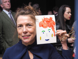 Face-o-mat portrait - Tobias Gutmann, 2017, ink on paper, Munich Tobias Gutmann - Face-o-mat / Sai Bot