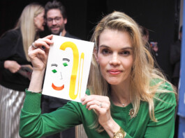 Face-o-mat portrait - Tobias Gutmann, 2017, ink on paper, Munich Tobias Gutmann - Face-o-mat / Sai Bot