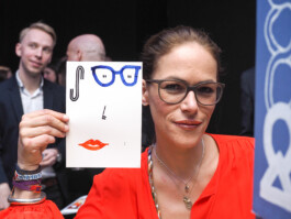 Face-o-mat portrait - Tobias Gutmann, 2017, ink on paper, Munich Tobias Gutmann - Face-o-mat / Sai Bot