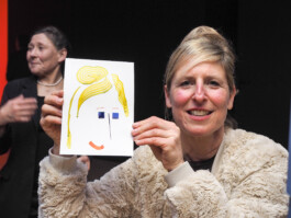 Face-o-mat portrait - Tobias Gutmann, 2017, ink on paper, Munich Tobias Gutmann - Face-o-mat / Sai Bot