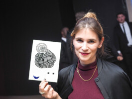 Face-o-mat portrait - Tobias Gutmann, 2017, ink on paper, Munich Tobias Gutmann - Face-o-mat / Sai Bot