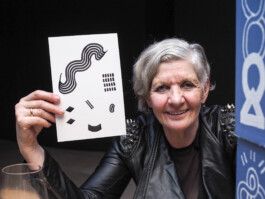 Face-o-mat portrait - Tobias Gutmann, 2017, ink on paper, Munich Tobias Gutmann - Face-o-mat / Sai Bot