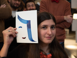 Face-o-mat portrait - Tobias Gutmann, 2018, ink on paper, Milan Tobias Gutmann - Face-o-mat / Sai Bot