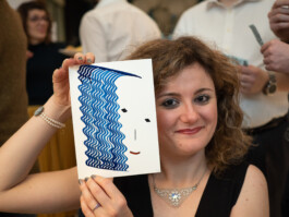 Face-o-mat portrait - Tobias Gutmann, 2018, ink on paper, Milan Tobias Gutmann - Face-o-mat / Sai Bot