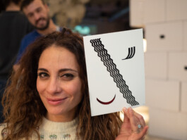 Face-o-mat portrait - Tobias Gutmann, 2018, ink on paper, Milan Tobias Gutmann - Face-o-mat / Sai Bot