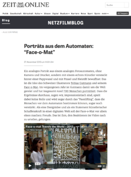  Tobias Gutmann - Face-o-mat / Sai Bot