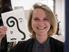 Face-o-mat portrait - Tobias Gutmann, 2015, ink on paper, Paris Tobias Gutmann - Face-o-mat / Sai Bot