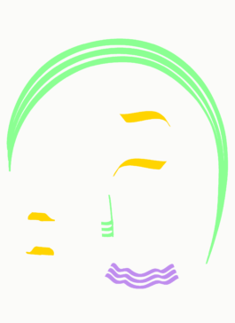 Face-o-mat Sai Bot portrait, Tobias Gutmann, 2023, Lisbon Tobias Gutmann - Face-o-mat / Sai Bot