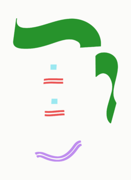 Face-o-mat Sai Bot portrait, Tobias Gutmann, 2023, Berne Tobias Gutmann - Face-o-mat / Sai Bot