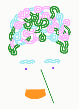 Face-o-mat Sai Bot portrait, Tobias Gutmann, 2023, Berne Tobias Gutmann - Face-o-mat / Sai Bot