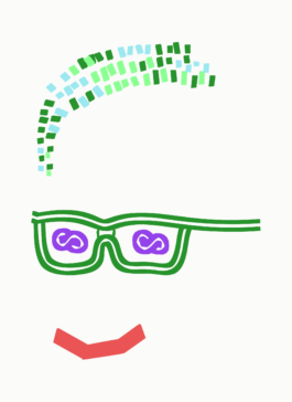 Face-o-mat Sai Bot portrait, Tobias Gutmann, 2023, Berne Tobias Gutmann - Face-o-mat / Sai Bot