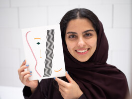 Face-o-mat portrait - Tobias Gutmann, 2024, ink on paper, 22x16 cm, Ithra Center, Dhahran, Saudi Arabia Tobias Gutmann - Face-o-mat / Sai Bot