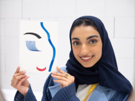 Face-o-mat portrait - Tobias Gutmann, 2024, ink on paper, 22x16 cm, Ithra Center, Dhahran, Saudi Arabia Tobias Gutmann - Face-o-mat / Sai Bot