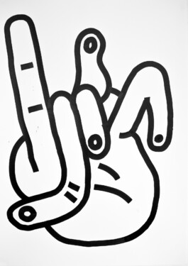 Hand Drawings, Tobias Gutmann, Ink on Paper, 60x42, 2016 Tobias Gutmann - Face-o-mat / Sai Bot