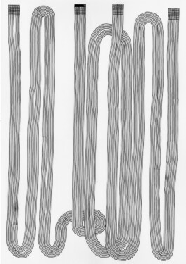 Contemplative Drawings, Tobias Gutmann, Ink on Paper, 60x42, 2017 Tobias Gutmann - Face-o-mat / Sai Bot