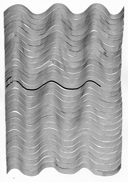 Contemplative Drawings, Tobias Gutmann, Ink on Paper, 42x30, 2018 Tobias Gutmann - Face-o-mat / Sai Bot