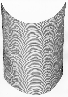 Contemplative Drawings, Tobias Gutmann, Ink on Paper, 42x30, 2018 Tobias Gutmann - Face-o-mat / Sai Bot