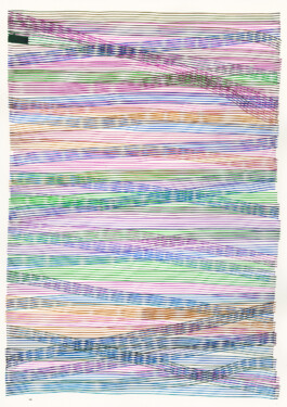 Contemplative Drawings, Tobias Gutmann, Ink on Paper, 42x30, 2018 Tobias Gutmann - Face-o-mat / Sai Bot