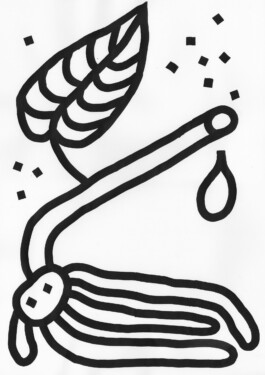 Flower Series, Tobias Gutmann, Ink on Paper, 42x30, 2019 Tobias Gutmann - Face-o-mat / Sai Bot