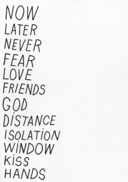 Noting Word Drawings, Tobias Gutmann, Ink on Paper, 42x30, 2021 Tobias Gutmann - Face-o-mat / Sai Bot