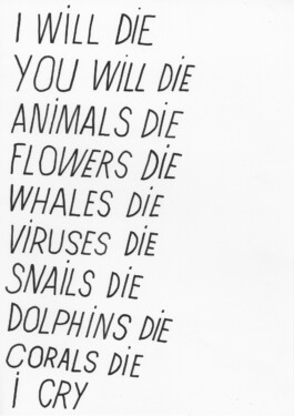 Word Drawings - Notings, Tobias Gutmann, Ink on Paper, 42x30, 2021 Tobias Gutmann - Face-o-mat / Sai Bot