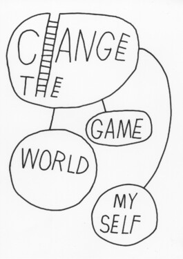 Word Drawings - Notings, Tobias Gutmann, Ink on Paper, 42x30, 2021 Tobias Gutmann - Face-o-mat / Sai Bot