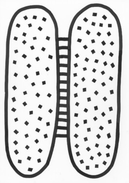 Things, Tobias Gutmann, Ink on Paper, 42x30, 2021 Tobias Gutmann - Face-o-mat / Sai Bot