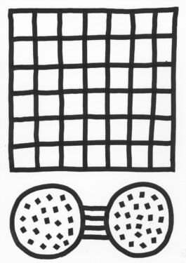 Things, Tobias Gutmann, Ink on Paper, 42x30, 2021 Tobias Gutmann - Face-o-mat / Sai Bot