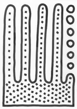 Things, Tobias Gutmann, Ink on Paper, 42x30, 2021 Tobias Gutmann - Face-o-mat / Sai Bot