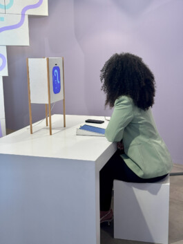 Face-o-mat Sai Bot by Tobias Gutmann, Misk At Institute, Riyadh Tobias Gutmann - Face-o-mat / Sai Bot